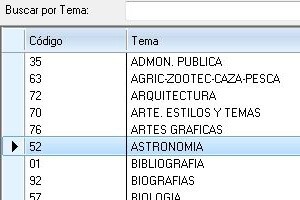 Bibliotecas XL Gestionar temas