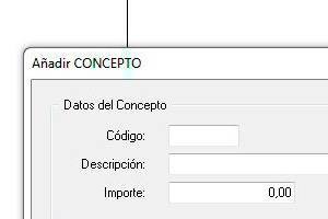 Recibos Gestión Conceptos